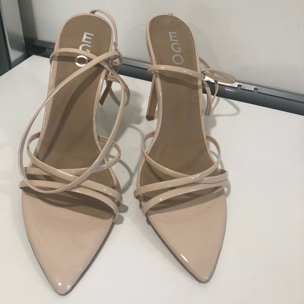 Ego Official Pointy Toe Strappy Heels US SIZE 11